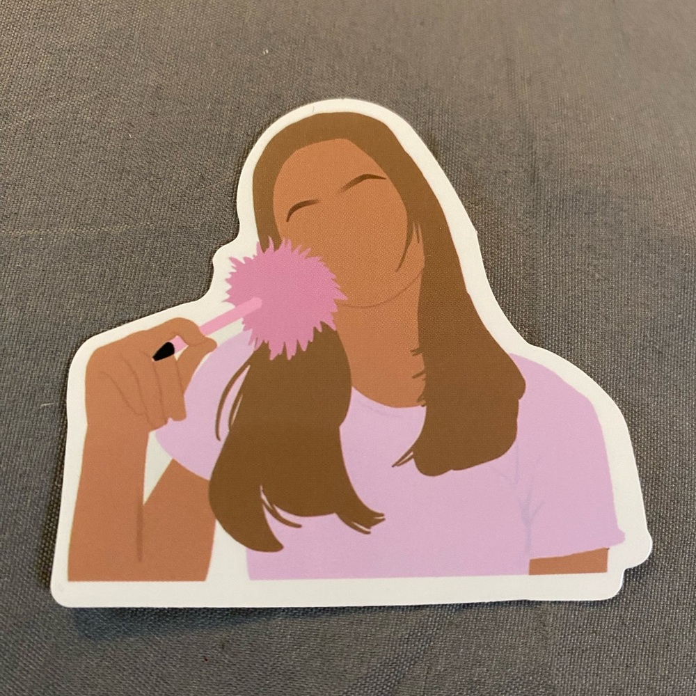 🌈20/$12🌈 Trendy Pink Graphic Sticker